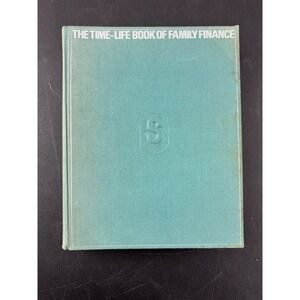 Vintage 1969 The Time-Life Book of Family Finance Hardcover First Edition Teal